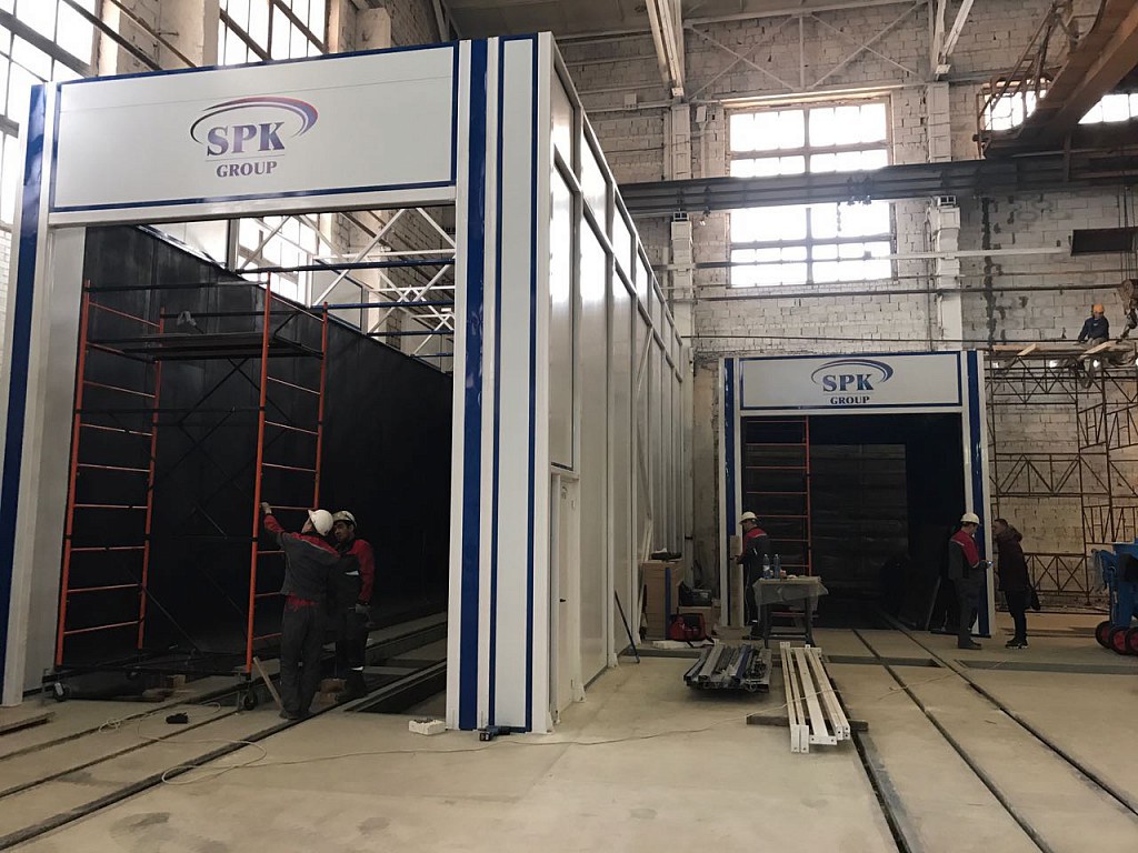 покрасочные камеры spk