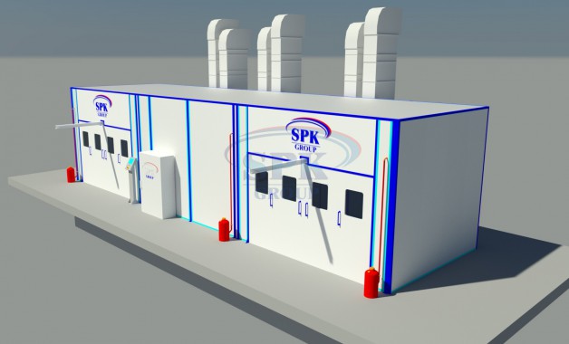 окрасочная камера spk