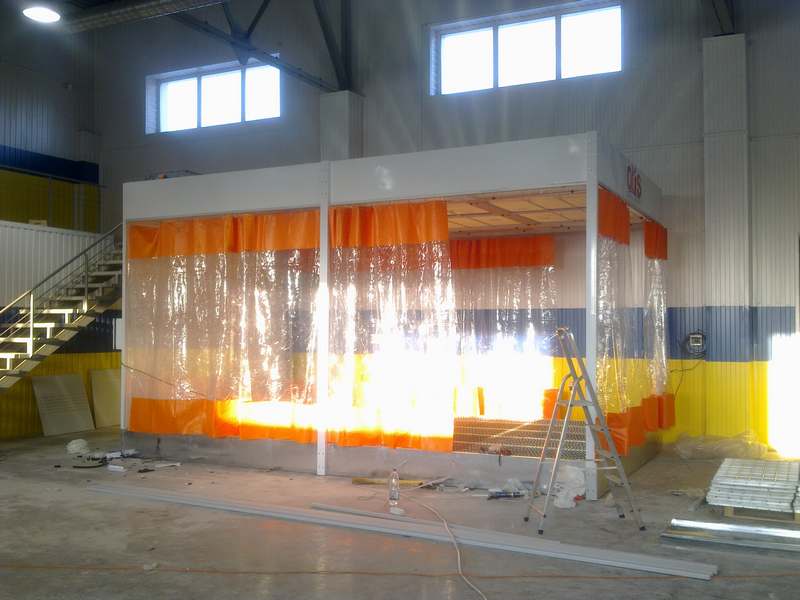 пост подготовки к окраске мобильный ica duster 3000 downdraft