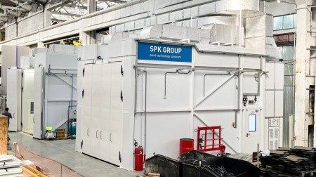 Готовятся к сдаче окрасочно-сушильная и моечная камеры SPK в Челябинской области Готовятся к сдаче окрасочно-сушильная и моечная камеры SPK в Челябинской области