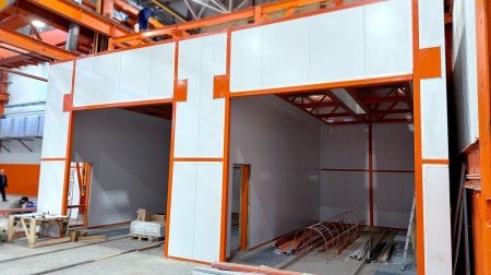 Третья очередь окрасочно-сушильного комплекса для ЧМЗ