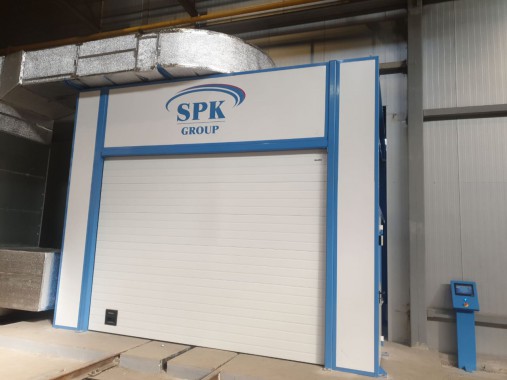 Окончена установка камеры сушки SPK-14.5.4 в составе Комплекса подготовки и покраски в Тверской обл.