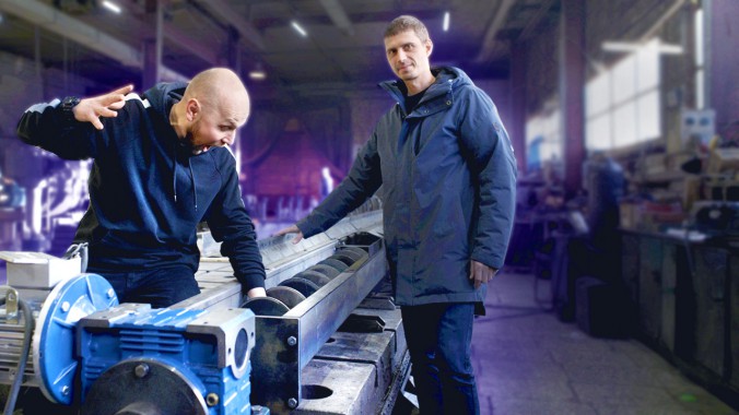 Что такое шнековый транспортер и для чего он нужен в дробеструйной камере