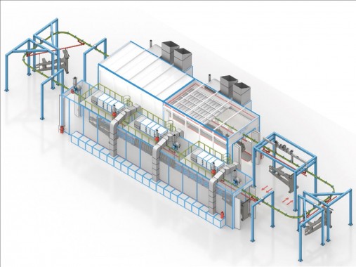“В проекте” - конвейерная линия окраски “В проекте” - конвейерная линия окраски