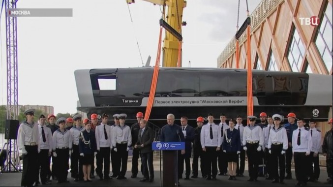 Первые электросуда Московской верфи запущены на воду