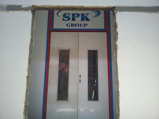 На Заводе по производству дизельных двигателей для локомотивов в г. Астана (Казахстан) SPK GROUP устанавливает камеру для смешивания и хранения красок