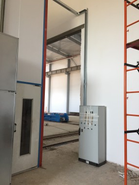 На Заводе по строительству дизельных двигателей в Астане (Казахстан) SPK Group устанавливает покрасочно-сушильную камеру