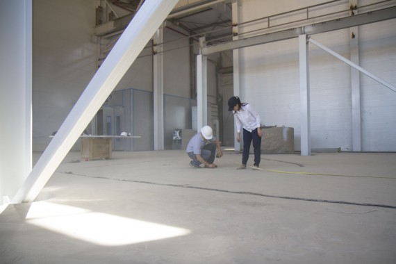 Определение точек подключение технологического оборудования на Заводе по производству дизельных двигателей для локомотивов в Астане (Казахстан)