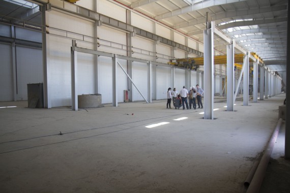 Определение точек подключение технологического оборудования на Заводе по производству дизельных двигателей для локомотивов в Астане (Казахстан)