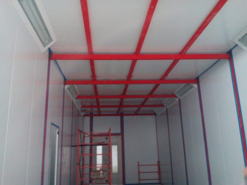 Возведение камеры SPK GROUP для смешивания и хранения красок на Заводе по производству дизельных двигателей (г. Астана) Возведение камеры SPK GROUP для смешивания и хранения красок на Заводе по производству дизельных двигателей (г. Астана)