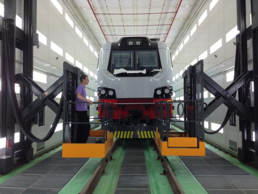 Камера окраски SPK GROUP для электровозов