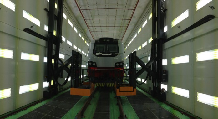 Камера окраски SPK GROUP на электровозосборочном заводе