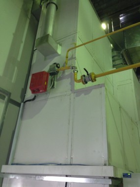 Покрасочная камера для локомотивов с рабочей температурой до 80°С SPK-22.6.6, г. Шадринск Покрасочная камера для локомотивов с рабочей температурой до 80°С SPK-22.6.6, г. Шадринск