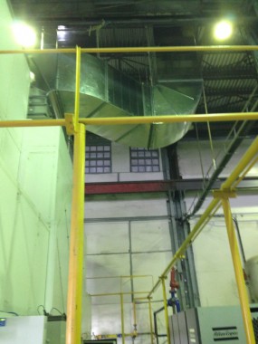 Покрасочная камера для локомотивов с рабочей температурой до 80°С SPK-22.6.6, г. Шадринск Покрасочная камера для локомотивов с рабочей температурой до 80°С SPK-22.6.6, г. Шадринск