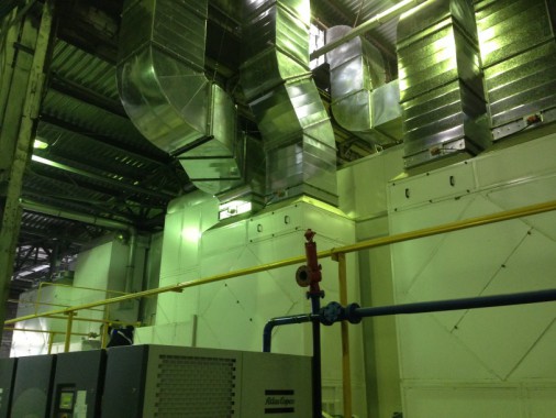 Покрасочная камера для локомотивов с рабочей температурой до 80°С SPK-22.6.6, г. Шадринск Покрасочная камера для локомотивов с рабочей температурой до 80°С SPK-22.6.6, г. Шадринск