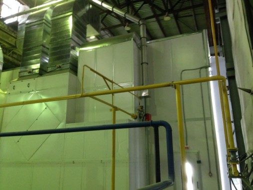 Покрасочная камера для локомотивов с рабочей температурой до 80°С SPK-22.6.6, г. Шадринск Покрасочная камера для локомотивов с рабочей температурой до 80°С SPK-22.6.6, г. Шадринск