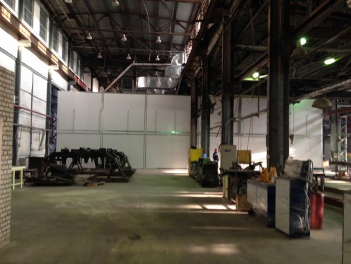 Покрасочная камера для локомотивов с рабочей температурой до 80°С SPK-22.6.6, г. Шадринск Покрасочная камера для локомотивов с рабочей температурой до 80°С SPK-22.6.6, г. Шадринск