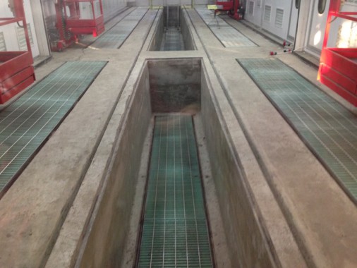 Покрасочная камера для локомотивов с рабочей температурой до 80°С SPK-22.6.6, г. Шадринск Покрасочная камера для локомотивов с рабочей температурой до 80°С SPK-22.6.6, г. Шадринск