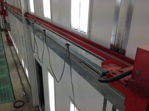 Покрасочная камера для локомотивов с рабочей температурой до 80°С SPK-22.6.6, г. Шадринск Покрасочная камера для локомотивов с рабочей температурой до 80°С SPK-22.6.6, г. Шадринск