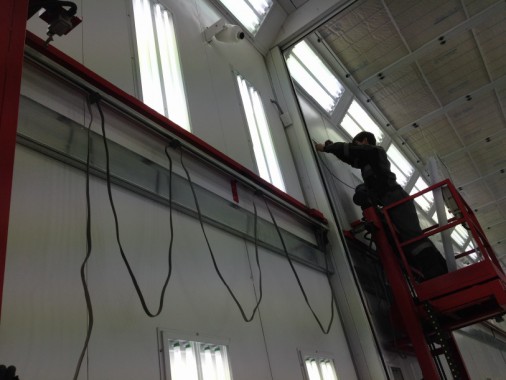 Покрасочная камера для локомотивов с рабочей температурой до 80°С SPK-22.6.6, г. Шадринск Покрасочная камера для локомотивов с рабочей температурой до 80°С SPK-22.6.6, г. Шадринск