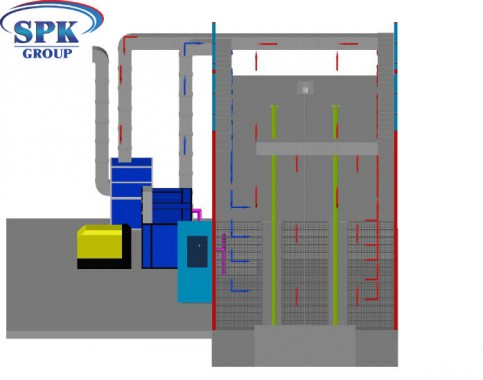Обитаемая моечно-сушильная камера проходного типа SPK-М 11.4.4 Россия Обитаемая моечно-сушильная камера проходного типа SPK GROUP