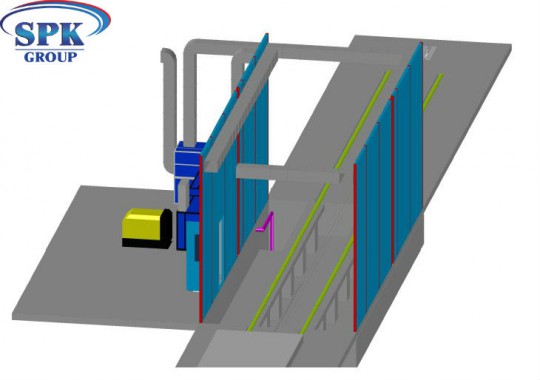 Обитаемая моечно-сушильная камера проходного типа SPK-М 11.4.4 Россия Обитаемая моечно-сушильная камера проходного типа SPK GROUP