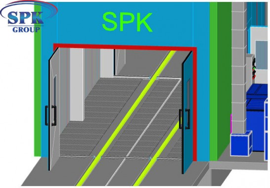 Обитаемая моечно-сушильная камера проходного типа SPK-М 11.4.4 Россия
