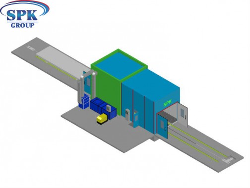 Обитаемая моечно-сушильная камера проходного типа SPK-М 11.4.4 Россия Обитаемая моечно-сушильная камера проходного типа SPK GROUP