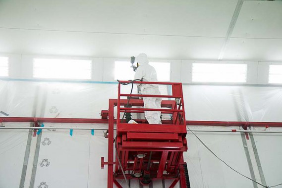 Покрасочно-сушильная камера для оборудования химической, нефтяной и газовой промышленности г. Димитровград, Завод ООО "Димитровградхиммаш" Покрасочно-сушильная камера для оборудования химической, нефтяной и газовой промышленности г. Димитровград, Завод ООО "Димитровградхиммаш"