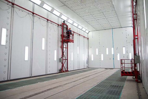 Покрасочно-сушильная камера для оборудования химической, нефтяной и газовой промышленности г. Димитровград, Завод ООО "Димитровградхиммаш" Покрасочно-сушильная камера для оборудования химической, нефтяной и газовой промышленности г. Димитровград, Завод ООО "Димитровградхиммаш"