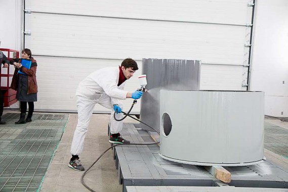 Покрасочно-сушильная камера для оборудования химической, нефтяной и газовой промышленности г. Димитровград, Завод ООО "Димитровградхиммаш" Покрасочно-сушильная камера для оборудования химической, нефтяной и газовой промышленности г. Димитровград, Завод ООО "Димитровградхиммаш"