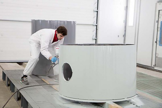 Покрасочно-сушильная камера для оборудования химической, нефтяной и газовой промышленности г. Димитровград, Завод ООО "Димитровградхиммаш" Покрасочно-сушильная камера для оборудования химической, нефтяной и газовой промышленности г. Димитровград, Завод ООО "Димитровградхиммаш"