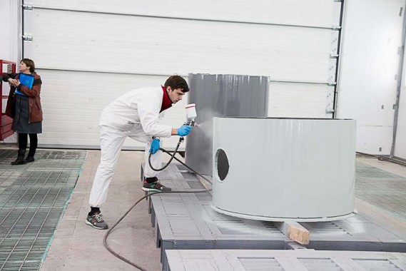 Покрасочно-сушильная камера для оборудования химической, нефтяной и газовой промышленности г. Димитровград, Завод ООО "Димитровградхиммаш" Покрасочно-сушильная камера для оборудования химической, нефтяной и газовой промышленности г. Димитровград, Завод ООО "Димитровградхиммаш"