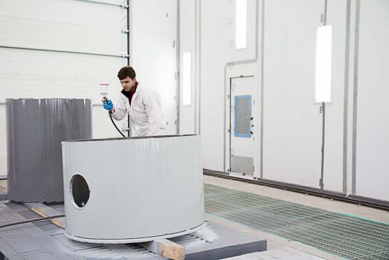 Покрасочно-сушильная камера для оборудования химической, нефтяной и газовой промышленности г. Димитровград, Завод ООО "Димитровградхиммаш" Покрасочно-сушильная камера для оборудования химической, нефтяной и газовой промышленности г. Димитровград, Завод ООО "Димитровградхиммаш"