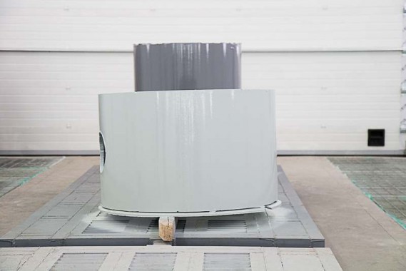 Покрасочно-сушильная камера для оборудования химической, нефтяной и газовой промышленности г. Димитровград, Завод ООО "Димитровградхиммаш" Покрасочно-сушильная камера для оборудования химической, нефтяной и газовой промышленности г. Димитровград, Завод ООО "Димитровградхиммаш"