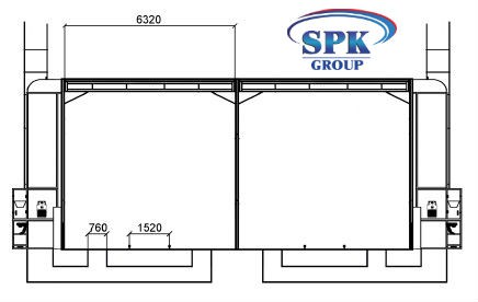 Модернизация проходной окрасочно-сушильной камеры для вагонов SPK-25.13.6 Модернизация проходной окрасочно-сушильной камеры для вагонов SPK GROUP