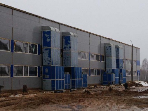 Окрасочно-сушильная камера для 6 вагонов SPK-66x21x6 Россия г Новозыбков Окрасочно-сушильная камера для 6 вагонов SPK-66x21x6 Россия г Новозыбков