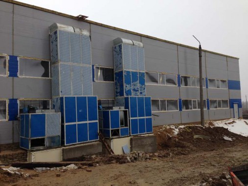 Окрасочно-сушильная камера для 6 вагонов SPK-66x21x6 Россия г Новозыбков Окрасочно-сушильная камера для 6 вагонов SPK-66x21x6 Россия г Новозыбков