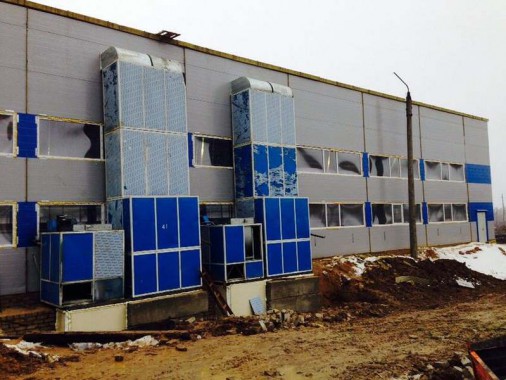 Окрасочно-сушильная камера для 6 вагонов SPK-66x21x6 Россия г Новозыбков Окрасочно-сушильная камера для 6 вагонов SPK-66x21x6 Россия г Новозыбков