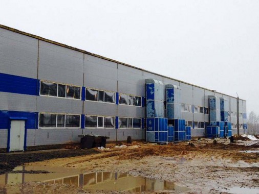 Окрасочно-сушильная камера для 6 вагонов SPK-66x21x6 Россия г Новозыбков Окрасочно-сушильная камера для 6 вагонов SPK-66x21x6 Россия г Новозыбков