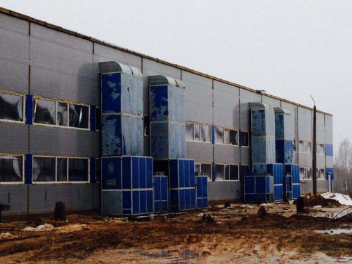 Окрасочно-сушильная камера для 6 вагонов SPK-66x21x6 Россия г Новозыбков Окрасочно-сушильная камера для 6 вагонов SPK-66x21x6 Россия г Новозыбков