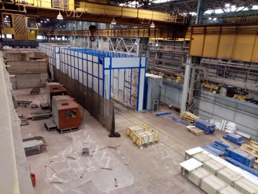 Камера покраски и сушки для деталей электровозов SPK-P 22.6.7, Свердловская область Камера SPK GROUP для окраски деталей электровозов