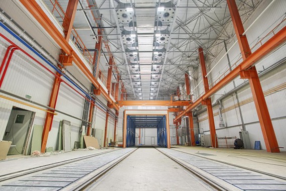 Зона открытой окраски SPK-Z 76.6.9 в составе Комплекса подготовки поверхности, окраски и сушки SPK Зона открытой окраски SPK-Z 76.6.9 в составе комплекса подготовки поверхности, окраски и сушки SPK GROUP