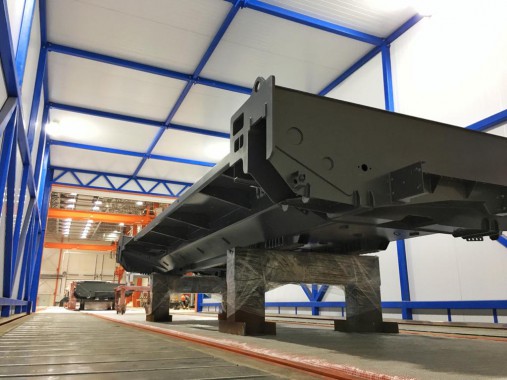 Передвижная сушильная камера для крановых конструкций SPK-15.5.3 Передвижная сушильная камера для крановых конструкций SPK GROUP
