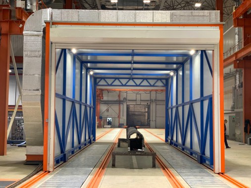 Передвижная сушильная камера для крановых конструкций SPK-15.5.3 Передвижная сушильная камера для крановых конструкций SPK GROUP