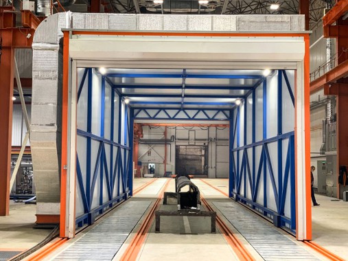 Передвижная сушильная камера для крановых конструкций SPK-15.5.3 Передвижная сушильная камера для крановых конструкций SPK GROUP