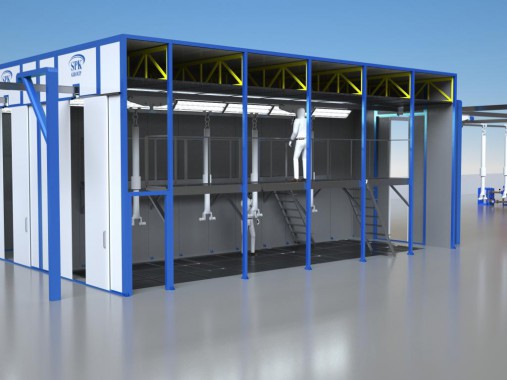 Комплекс подготовки, покраски и сушки SPK Комплекс подготовки, покраски и сушки SPK GROUP