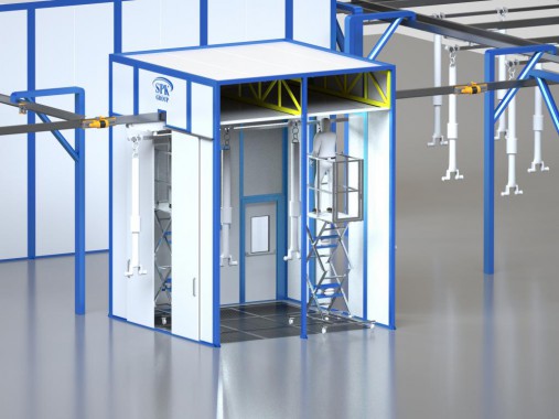 Комплекс подготовки, покраски и сушки SPK Комплекс подготовки, покраски и сушки SPK GROUP