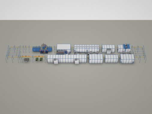 Линия подготовки и окраски поверхности для спецтехники SPK Линия подготовки и окраски поверхности для спецтехники SPK GROUP