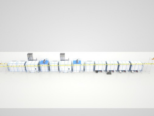 Линия окраски среднегабаритных узлов и деталей SPK Линия окраски среднегабаритных узлов и деталей SPK GROUP для сельхозтехники